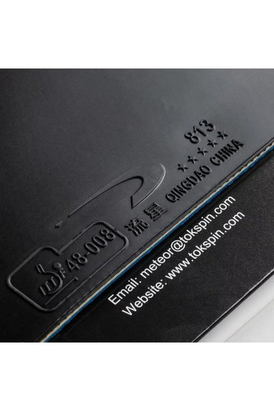 Choice مطاط تنس الطاولة 813 PRO Black METEOR 813 PRO BI-POWER ثنائي اللون فري...