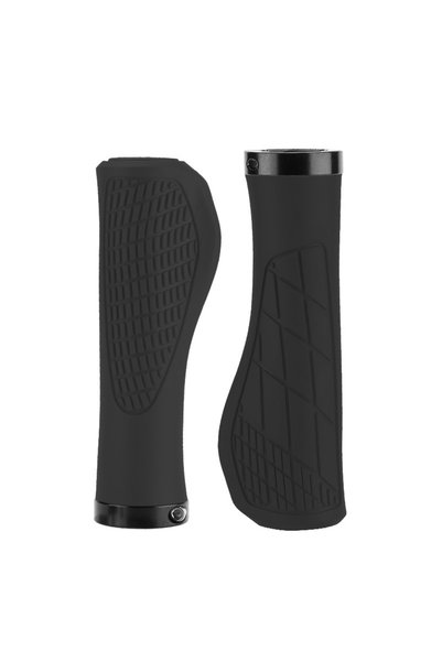 Choice M1 Black Grip Bicycle grips MTB Cuffs Lock on Mountain Bike Handlebar ...