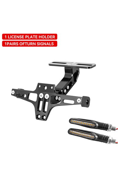 choice2 A With Turn Light Motorcycle License Plate Holder Number Plate Holder...