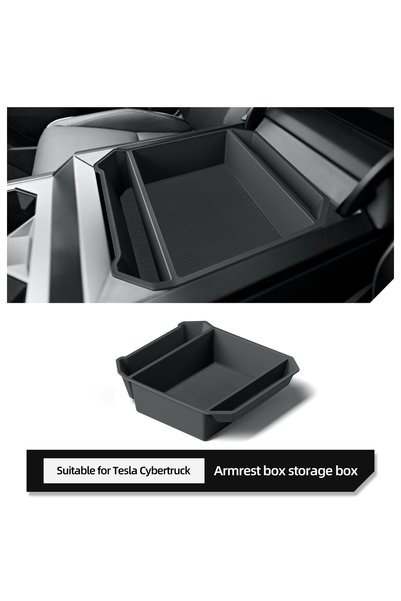 Choice Black 1pcs LUCKEASY for Tesla Cybertruck Car Center Console Armrest Bo...