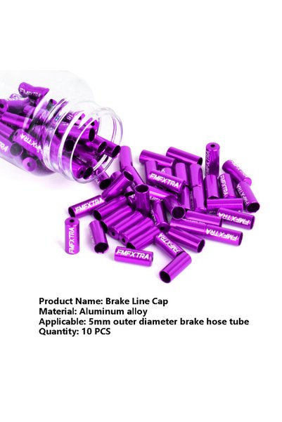 Choice Purple 5mm 10PCS 10PCS Mountain Road Bicycle Brake Shifting Cable Hous...