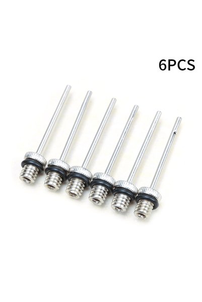 Choice 6 pcs 6/12 Pcs Inflatable Needles Basketball Soccer Volleyball Inflata...