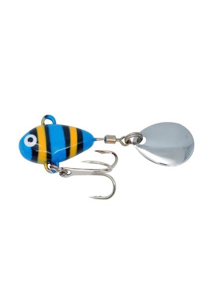 Choice Blue Metal Mini Vibration Fishing Lure 1pc 10g 5cm VIB Hard Bait With ...