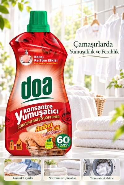 Doa KONSANTRE AMBER VE GÜL / 1500 ML
