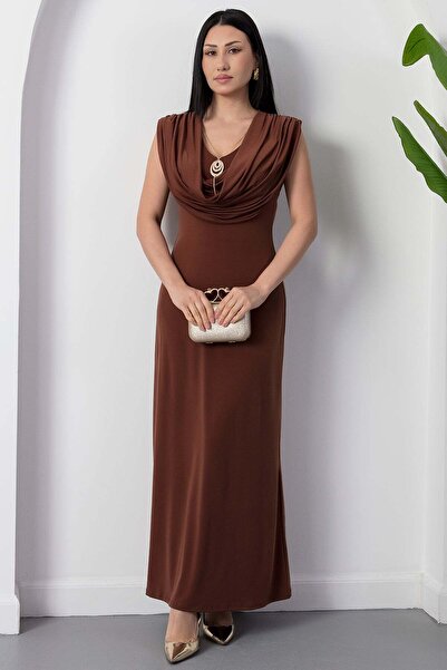 PULLIMM Sandy Dress with Collar and Pendant 2026-4542