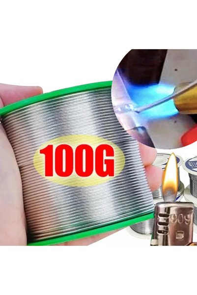choice2 100 غرام، 1.0 مم، أقطاب لحام نحاسية ألومنيوم عالمية ذات قلب محشو بالغ...
