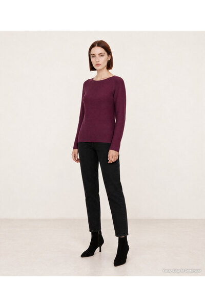 Yargıcı Regular Crew Neck Long Sleeve Sweater