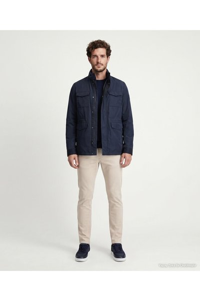 Yargıcı Regular Mock Neck Long Sleeve Raincoat