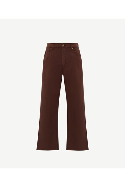 Yargıcı Straight High Waist Pants