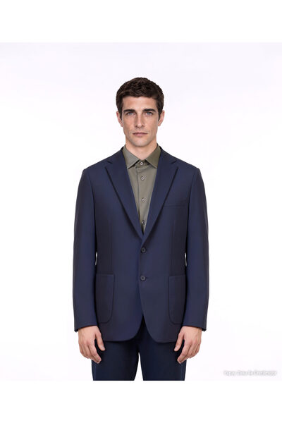Yargıcı Regular Jacket Collar Long Sleeve Jacket