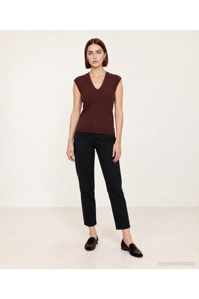 Yargıcı Regular V-Neck Vest