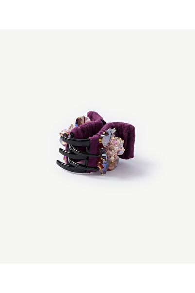 Yargıcı Glass Stone Detailed Buckle