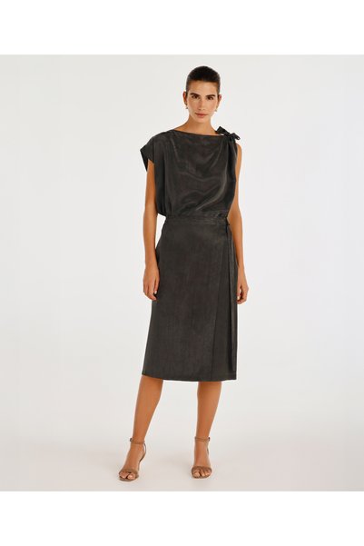 Yargıcı Fireless Cut Wrap Skirt