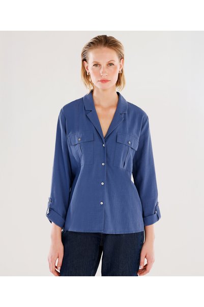 Yargıcı Shirt with Epaulets