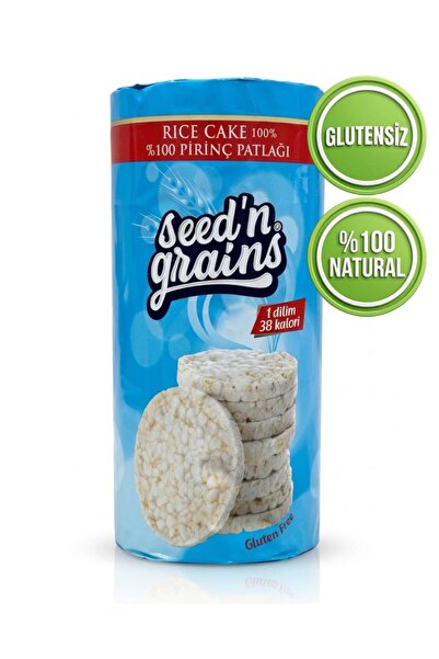 Seed'n Grains Rice Cake Pirinç Patlağı 135 gr