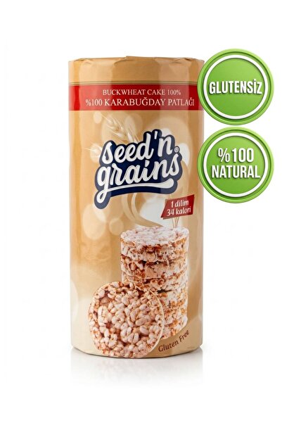 Seed'n Grains Glutensiz %100 Karabuğday Patlağı (125gr)