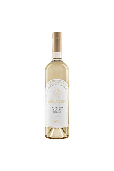 Beciul Domnesc Sauvignon Blanc Semisec, 14%, 0.75L-Beciul Domnesc