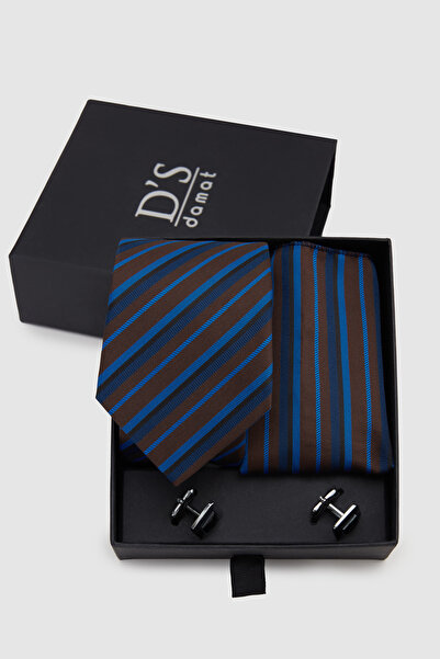 D'S Damat Σετ αξεσουάρ Ds Damat Standard με γραβάτα, μαντήλι και μανικετόκουμπα