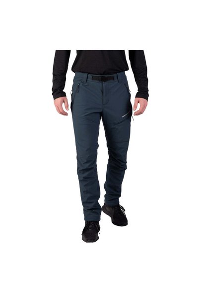 NORTHFINDER GOBERTO – pantaloni de drumeție softshell pentru bărbați, Albastru