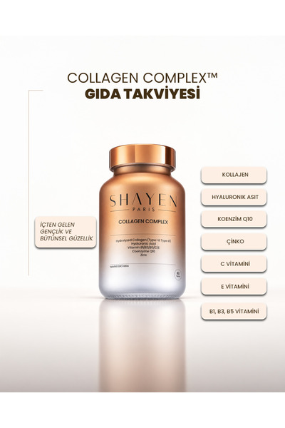 Shayen Paris Collegen Complex ™   - Skin Longevity Collagen & Beauty Supplement