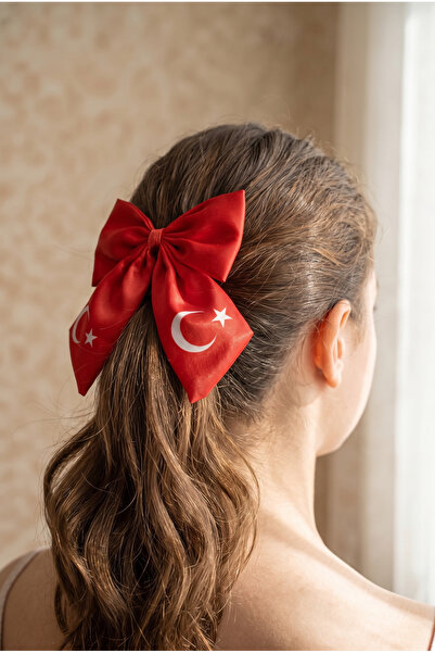 Katia&Bony Girl's Moon Star Automatic Buckle Red