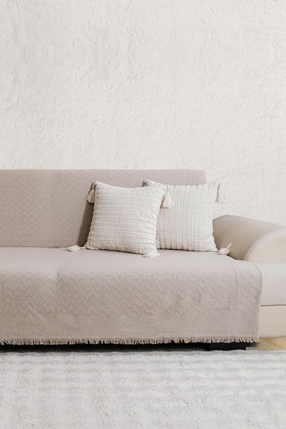 Elart Fancy Sofa Cover (170*200 cm) Mink