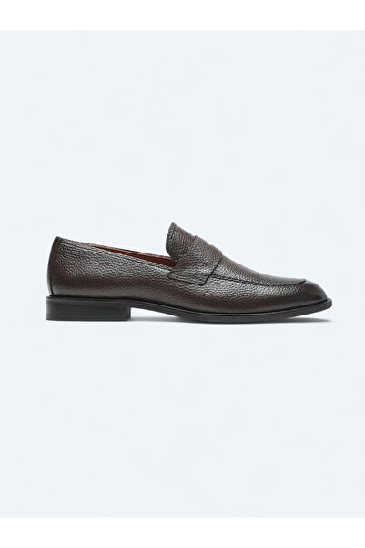 Kip Brown Leather Classic Shoes