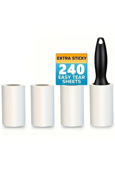 choice2 L 1 handle and 4 paper Ultra Sticky Adhesive Lint Roller Pet Hair Fur...