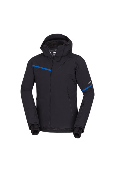 NORTHFINDER Geacă softshell căptușită de schi pentru bărbați 3L NED M black