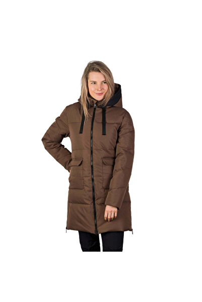 NORTHFINDER BU-6467SP geacă de damă casual, la modă, tip puf, IZABEL, Maro
