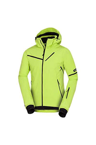 NORTHFINDER Geacă softshell căptușită de schi pentru bărbați 3L NED L limegreen