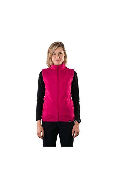 NORTHFINDER Vestă fleece pentru femei EVELIN cherry