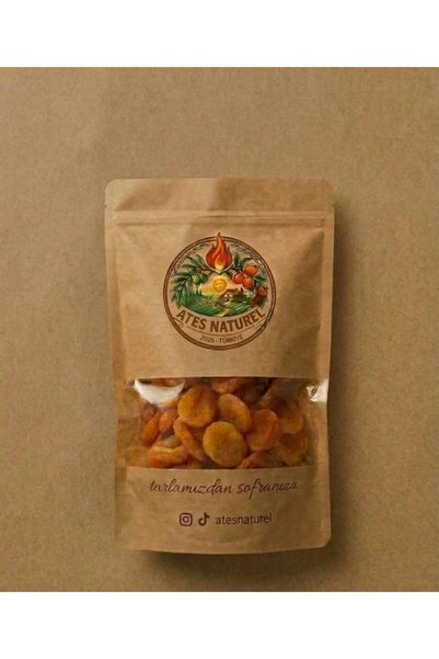 Ateş Naturel Doğal Kuru Kayısı 500gr