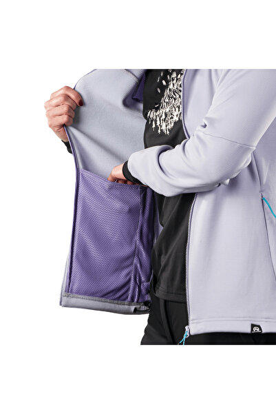 NORTHFINDER Pulover Fleece Femei Anti-Scămoșare, Material Tricotat Moale, ANG...