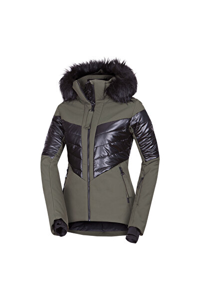 NORTHFINDER Geaca schi dama Maddison S blackdarkgreen