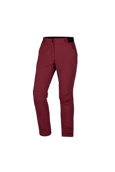 NORTHFINDER Pantaloni de drumeție pentru femei - RAIMUNDA, Rosu