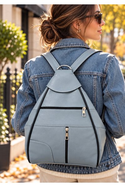 atter Genuine Leather Women's Backpack (40cm X 26cm X 17cm)