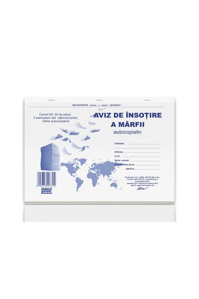 Libra Aviz A5 3 EX. 150F Autocopiativ