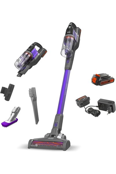 Black&Decker BLACK & DECKER BHFEV182CP-QW 18V Pet Başlıklı Kablosuz Şarjlı Di...