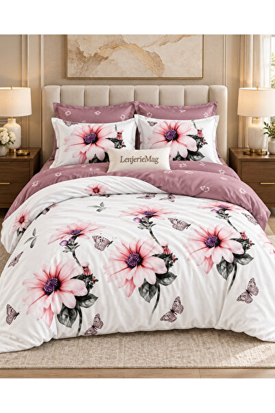 elegant home pucioasa Lenjerie de pat finet 6 piese SR65