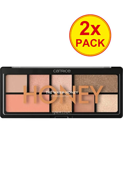 Catrice 2x PACK The Warm Honey Eyeshadow Palette, Catrice, 9 g