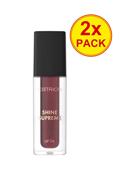 Catrice 2x Πακέτο Shine Supreme Έλαιο Χειλιών, 040 Cherry Lush, Catrice, 4 ml