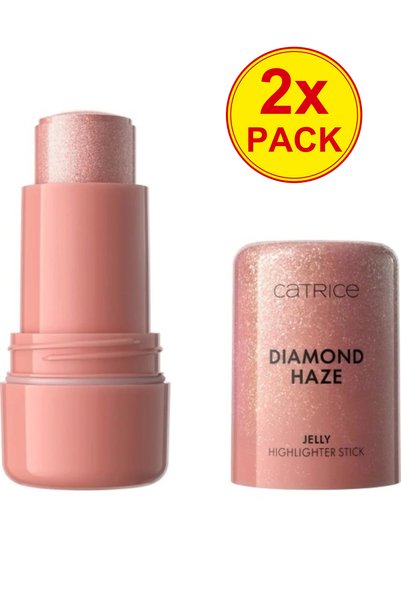 Catrice Pachet de 2 Jelly Diamond Haze 010 Born To Sparkle Stick iluminator, ...