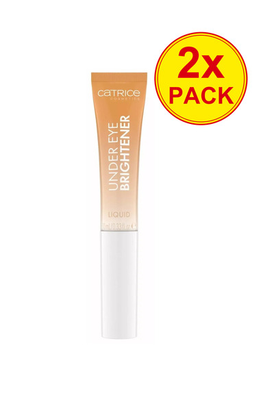Catrice Pachet de 2 iluminatoare lichide 020 Warm Nude, iluminator pentru zon...