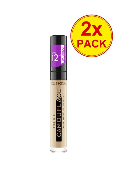 Catrice Pachet de 2 Corector Lichid Camuflaj cu Acoperire Ridicată 048, 5 ml