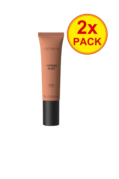 Catrice 2x PACK Peptide Bliss Glossy Lip Balm #040-toffee Touched 10 ml