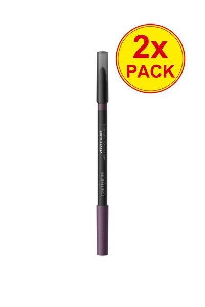 Catrice 2x PACK Velvet Glide Matte and Waterproof Eyeliner, 040 Plum Line, Ca...