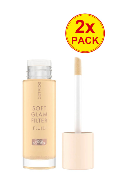 Catrice Двоен пакет Fond de ten Soft Glam Filter Fluid 010, 30 мл