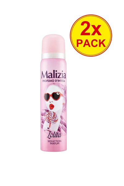 Malizia Pachet 2x Deodorant spray Donna Lolita , 100 ml