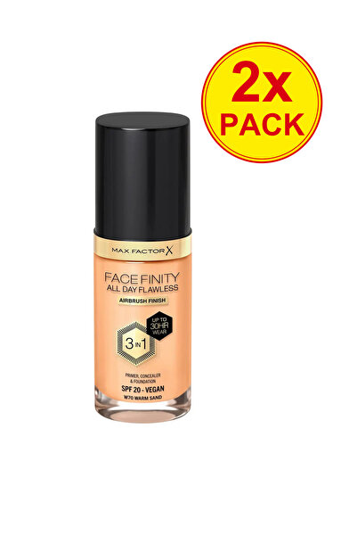Max Factor Двойна опаковка Facefinity Целодневен безупречен течен фон дьо тен...